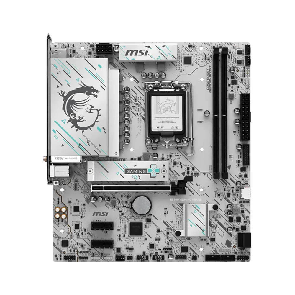 MSI Motherboard H810M GAMING WIFI6E DDR5 For Intel Ultra Processors view 3